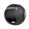 NORDFIT Medicine Balls with Handles – 4kg, 5kg, 6kg, 8kg and 10kg Medicine Ball – Anti-Slip Surface – Low Bounce – Fitness and Home Gym Equipment (10)