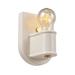 Justice Design Group American Classics 6 Inch Wall Sconce - CER-7031-MAT-BRSS