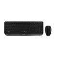 CHERRY GENTIX Desktop - kabelloses Tastatur- und Maus-Set - UK Layout, QWERTY Tastatur - schwarz