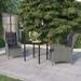 vidaXL Patio Dining Set Outdoor Dining Set Table and Chair Set for Garden