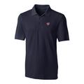 Men's Cutter & Buck Navy Washington Nationals Big Tall Forge Stretch Polo