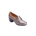 Wide Width Women's The Maya Shootie by Comfortview in Gunmetal (Size 9 1/2 W)