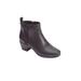 Wide Width Women's The Ingrid Bootie by Comfortview in Black (Size 11 W)