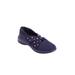Women's CV Sport Greta Sneaker by Comfortview in Navy Dot (Size 10 1/2 M)