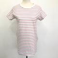 Brandy Melville Tops | Brandy Melville Striped Red White Short Sleeve Tee Tshirt Tunic Top Crewneck | Color: Red/White | Size: One Size