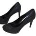 Jessica Simpson Shoes | Jessica Simpson Angee Black Blue Shimmer Metallic Heels Womens Shoe Size 10 | Color: Black/Blue | Size: 10