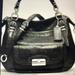 Coach Bags | Coach Kristin Pinnacle Laila Black Shimmer Leather Limited Edition Satchel | Color: Black | Size: Os