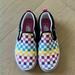 Vans Shoes | Checkered Rainbow Vans | Color: Red | Size: 2bb