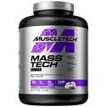 MuscleTech MassTech Elite Proteinpulver, Baut Muskelgröße Und -Stärke Auf, Molkenisola Massenproteinpulver Mit 3 g Kreatin, 80 g Protein, 18 g BCAA, 14 Portionen, 3,2 kg