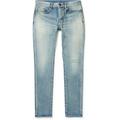 Skinny-fit Distressed Jeans - Blue - Saint Laurent Jeans