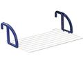 Leifheit - 83056 Séchoir a suspendre balcon 7 metres classic 70 blanc & bleu