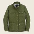 J. Crew Jackets & Coats | J Crew Quilted Downtown Field Jacket | Color: Green | Size: S