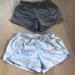 Nike Bottoms | 2 Pair Bundle Nike Dri-Fit Girls Shorts Euc | Color: Gray/White | Size: Mg