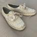 Kate Spade Shoes | Kate Spade Cream Glitter Keds , Very Gently Worn Perfect Wedding Shoes ! | Color: Cream/White | Size: 7.5