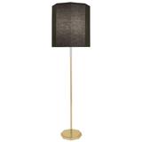 Robert Abbey Kate Floor Lamp 66" Brass Finish W/ Clear Crystal Accents