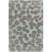 Brown/Blue Rectangle 9' x 13' Area Rug - Chandra Rugs Joya Hand Tufted Area Rug 108.0 x 0.75 in blue/grayViscose/Wool | Wayfair JOY46100-913