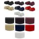Soft PVC Leather Look Round Arm Caps or Chair Backs (7 Colours - Black, Brown, Burgundy, Cream, Navy, Red and White)