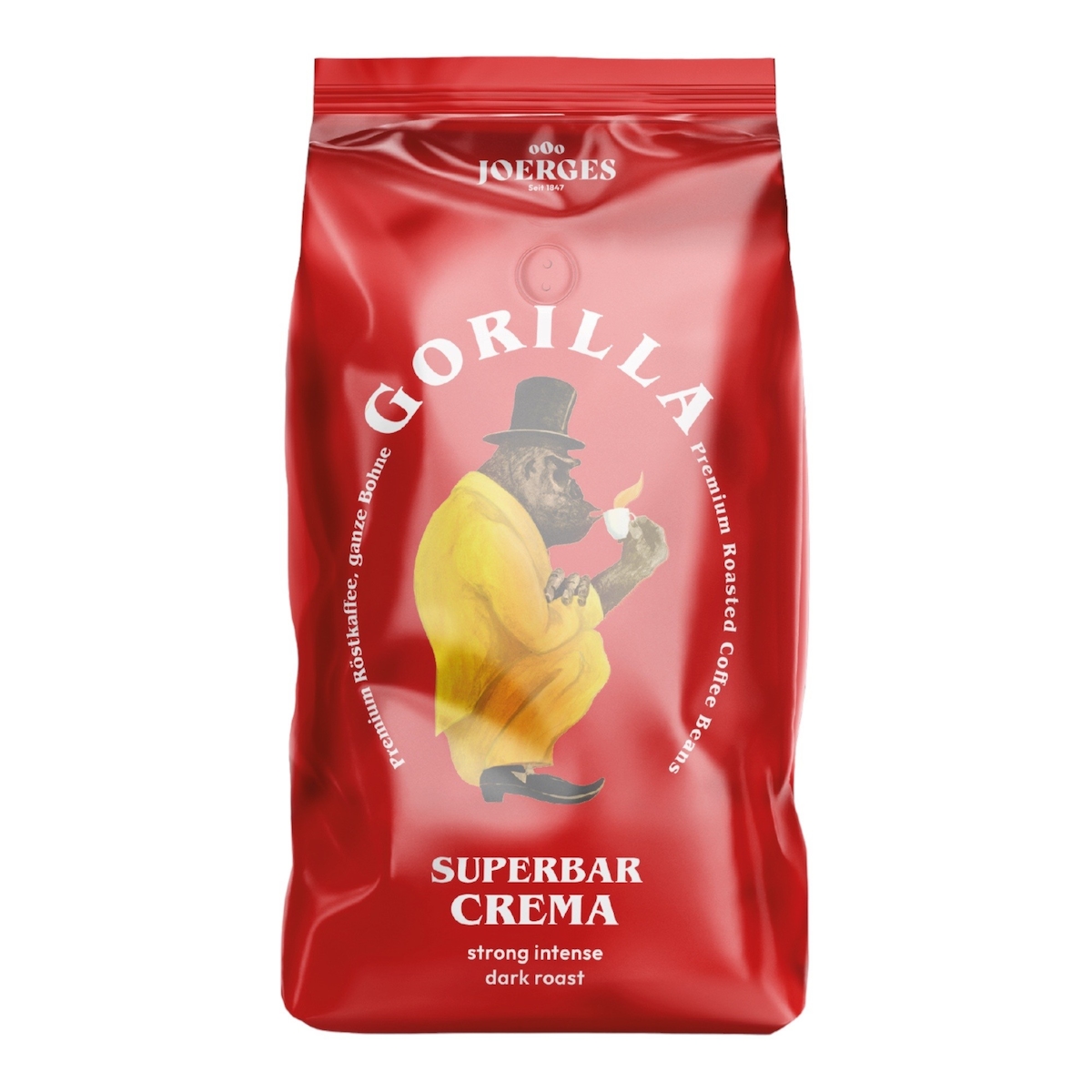 Joerges Gorilla Kaffeebohnen Superbar Crema (1 kg) Image