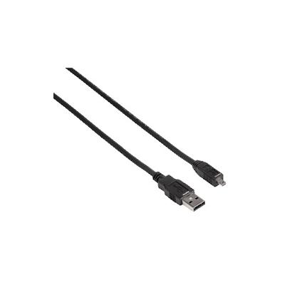 Hama USB 2.0 Cable, 1.8m USB Kabel 1,8 m USB A Schwarz