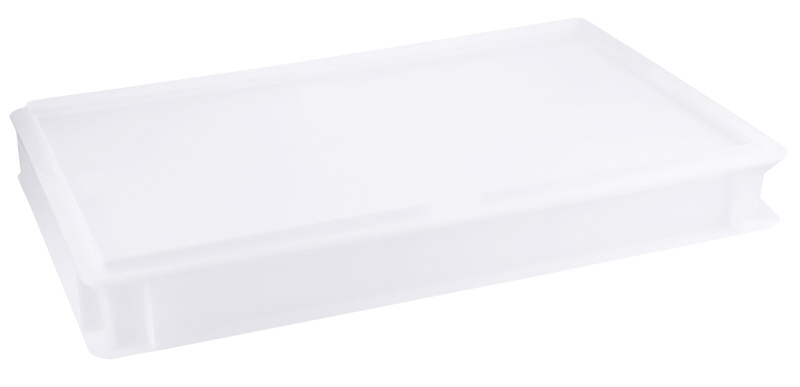 Contacto Pizzaballenbehälter, HD-Polyethylen, H: 7.5 cm, weiß Image