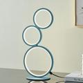 Lite Source Fedora 17 1/4" High Blue LED Accent Table Lamp