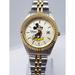 Disney Accessories | Disney Time Works Mickey Mouse Men's Watch. Mickey On Watch Face Working Watch | Color: Gold | Size: Os