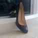 Nine West Shoes | Nine West Black Leather High Heels | Color: Black | Size: 9.5