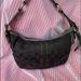 Coach Bags | Euc Coach Hobo Lurex F05q-8k36 Python Strap Black Women's Shoulder Bag | Color: Black | Size: 10" W X6.5" H X 2" W