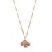 Kate Spade Jewelry | Kate Spade Glitter Signature Spade Necklace | Color: Gold/Pink | Size: Os