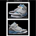 Nike Shoes | Air Jordan’s Boys Grey And Blue Velcro Straps. Jordan Son Of Mars | Color: Gray | Size: 5.5bb