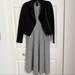 Zara Dresses | 2 Piece Zara Dress W/ Express Jacket | Color: Black/Gray | Size: S