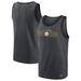 Men's Nike Heathered Charcoal Pittsburgh Steelers Tri-Blend Tank Top