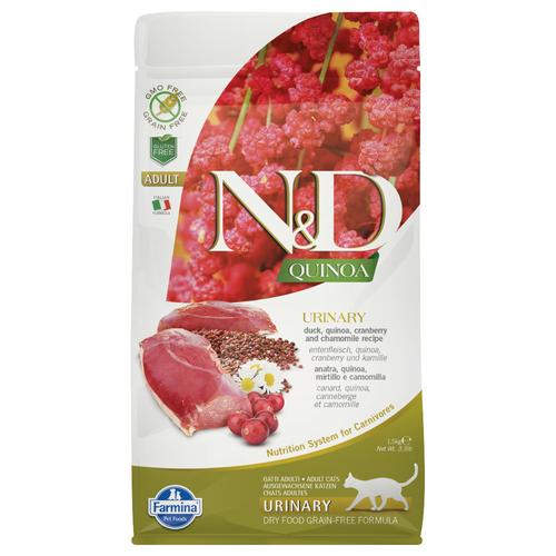 Farmina N&D Quinoa Urinary Ente, Quinoa, Cranberry & Kamille Adult - 1,5 kg
