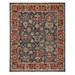 White 60 x 36 x 0.5 in Area Rug - Capel Rugs Charleigh-Peshawar Blue Wool | 60 H x 36 W x 0.5 D in | Wayfair 1209RS03000500470