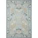 Blue/Green 66 x 42 x 0.13 in Area Rug - Rifle Paper Co. x Loloi Floral Willow Sky Area Rug Polyester/Cotton | 66 H x 42 W x 0.13 D in | Wayfair