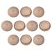 100 Pcs 9/16 Inch Cherry Hardwood Furniture Plugs Wood Button Top Plugs - 9/16-Inch,100 Pack