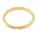 Golden Faces,'Hand Crafted Gold-Plated Band Ring'