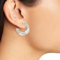 Madewell Jewelry | Madewell Archway Hoop Earrings Silver | Color: Silver | Size: Os