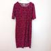 Lularoe Dresses | Lularoe Dress In Size Large | Color: Black/Pink | Size: L