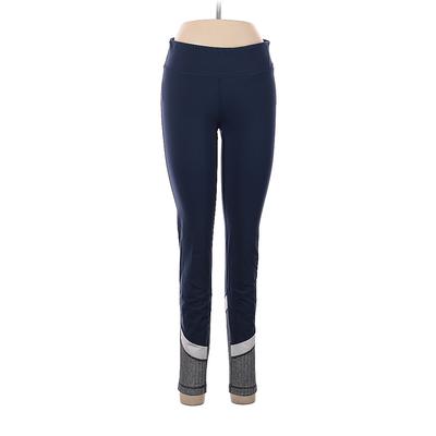 Tek Gear Yoga Pants - Low Rise: Blue Activewear - Women's Size Large