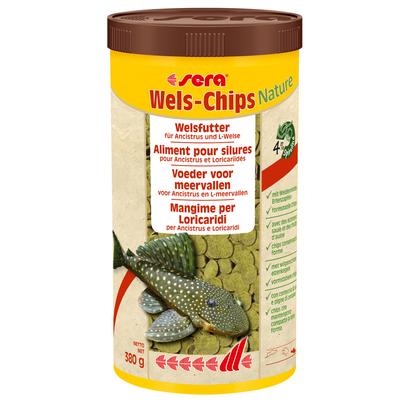 2 x 1 Liter sera Wels-Chips Nature Chipsfutter Fischfutter