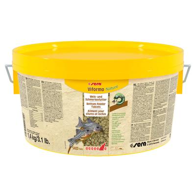 1,4 kg sera Viformo Nature Futtertabletten XL Packung Fischfutter