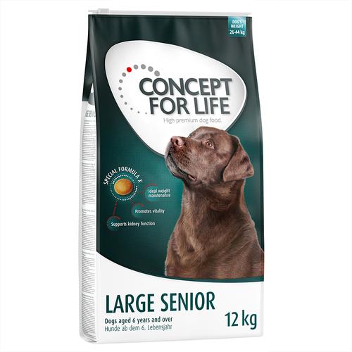 12kg Large Senior Concept for Life Hundefutter trocken