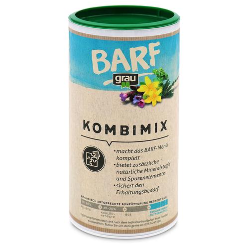 700g grau BARF KombiMix Ergänzungsfutter Hund