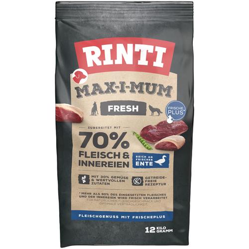 12kg RINTI Max-I-Mum Ente Hundefutter trocken