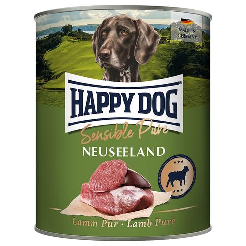 6x800g Happy Dog Sensible Pure Neuseeland (Lamm Pur) Hundefutter nass