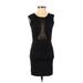 Arden B. Casual Dress - Bodycon: Black Dresses - Women's Size X-Small