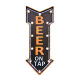 Trinx Darton Beer & Liquor LED Sign in Black/Orange | 10 H x 24.5 W x 2.5 D in | Wayfair 3412D4123D4842238CB7613BC814FDAA