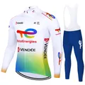 Maillot de vélo à manches longues pour hommes vêtements de vélo vêtements de vélo équipement de