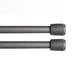 Kenney Fast Fit No Tools 7/16" Spring Tension Rod, 2-Pack